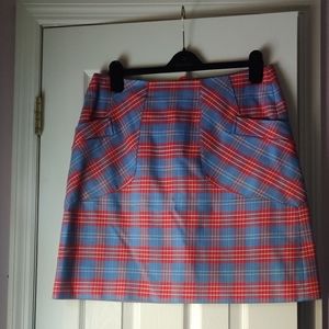 Brooks Brothers Plaid Mini Skirt